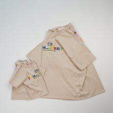 Load image into Gallery viewer, 625080PCW-Summer Korean style short-sleeved cartoon loose parent-child tops