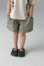 Load image into Gallery viewer, BB2427PA-Summer Japanese casual boys and girls cotton big pocket shorts