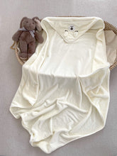 Load image into Gallery viewer, A08AC-Soft absorbent bathrobe with hood for infants and young children