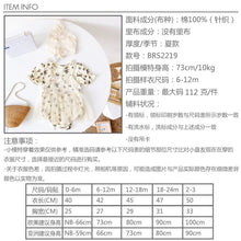 Load image into Gallery viewer, MDBRS2219DS-Summer floral mesh baby girl short-sleeved skirt