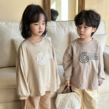 Load image into Gallery viewer, C83632SE-Cotton children's long-sleeved loose bottoming shirt