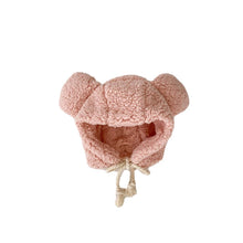 Load image into Gallery viewer, D001AC- Bear shape windproof warm headband plush hat