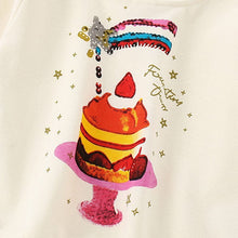 Load image into Gallery viewer, 8686SE-Autumn malwee casual round neck cake long-sleeved top