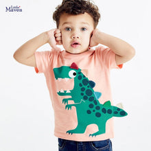 Load image into Gallery viewer, 52104SE-Summer dinosaur short-sleeved top