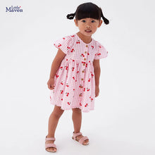 Load image into Gallery viewer, S1809DS-Summer pure cotton cherry casual dress