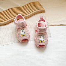 Load image into Gallery viewer, 12541074AC-Summer mesh breathable fish mouth rabbit sandals