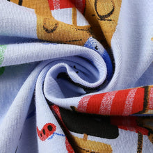 Load image into Gallery viewer, 92106SE-Summer round neck European and American children's pirate casual print short-sleeved top