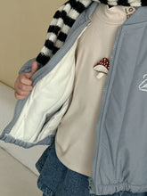 Load image into Gallery viewer, DK250688PA-秋冬季抓絨假兩件牛仔款褲