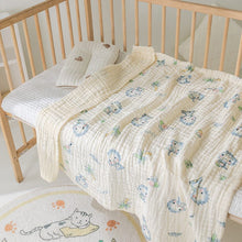 Load image into Gallery viewer, 2076AC-Cartoon Printed Baby Gauze Newborn Soft Absorbent Blanket Bath Towel