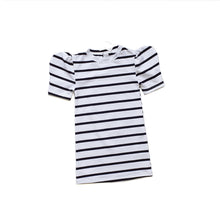 Load image into Gallery viewer, 281PCW-Summer children's elastic knitted striped parent-child dress