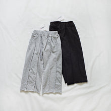 Load image into Gallery viewer, 237PCW- Spring and summer children's three-dimensional edge knitted casual parent-child wide pants