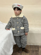 Load image into Gallery viewer, D82265JG-Winter three-layer cotton warm home set