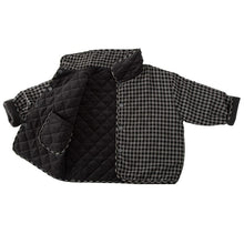 Load image into Gallery viewer, D90378SE-Reversible corduroy lapel quilted jacket for autumn and winter