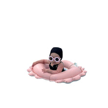 Load image into Gallery viewer, 52201AC-Love lace high-value anti-rollover inflatable swimming seat