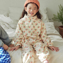 Load image into Gallery viewer, Y8275TG-Double-sided velvet printed stand-up collar casual two-piece suit