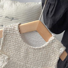 Load image into Gallery viewer, M2514041TG-秋季女童花荷葉花邊上衣&背心連體長褲