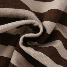 Load image into Gallery viewer, 8542SE-malwee autumn striped long-sleeved round neck bottoming shirt