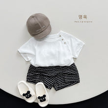 Load image into Gallery viewer, 23101SE-Summer Korean cotton and linen short-sleeved top