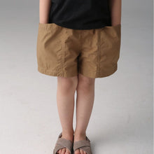 Load image into Gallery viewer, BB2427PA-Summer Japanese casual boys and girls cotton big pocket shorts