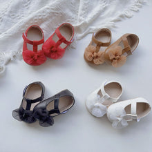 Load image into Gallery viewer, X915AC-Summer lace flower soft bottom non-slip toddler shoes