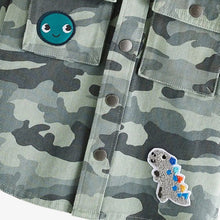 Load image into Gallery viewer, 9032SE-Autumn European and American children's hooded casual long-sleeved camouflage jacket