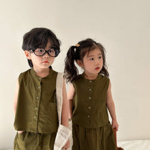 Load image into Gallery viewer, X85252TG-Summer brother and sister leisure cotton children's suit