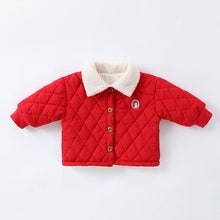 Load image into Gallery viewer, D23379TG-Winter baby boy and girl quilted jacket + pants two-piece set