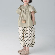 Load image into Gallery viewer, BB-2412PA-Japanese summer polka dot print cropped bloomers