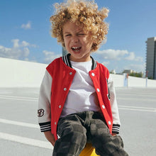 Load image into Gallery viewer, HC1097SE-Little maven winter plus velvet warm baseball jacket