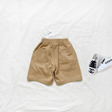 Load image into Gallery viewer, 195PCW-Spring and summer Japanese and Korean casual washed oblique parent-child shorts