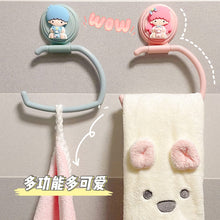 Load image into Gallery viewer, 73110AC-Children's cartoon towel rack, punch-free bathroom creative storage rack