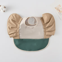 Load image into Gallery viewer, 111902AC-Danish children's flying sleeve wings PU waterproof and anti-dirty bib