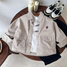 Load image into Gallery viewer, TC1301SE-Autumn Japanese style all-match jacket and shirt for boys and girls