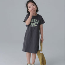 Load image into Gallery viewer, BB2422PCW-Summer Japanese style girls' back hollow print dress