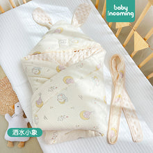 Load image into Gallery viewer, 6054AC-Big rabbit ears newborn anti-startle swaddle