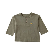 Load image into Gallery viewer, D23208SE-Autumn fruit embroidered long-sleeved bottoming top