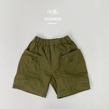 Load image into Gallery viewer, 1193PA-Japanese style all-match casual work shorts for small and medium-sized children