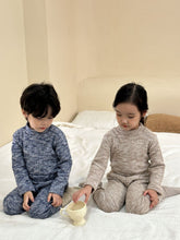 Load image into Gallery viewer, D83282JG-Autumn and winter half-high collar thickened warm top + trousers home two-piece set