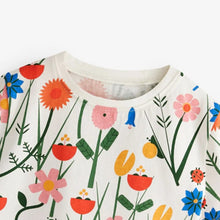 Load image into Gallery viewer, 9247SE-malwee summer short-sleeved children's round neck printed top