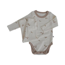 Load image into Gallery viewer, D23307TG-Autumn and winter cotton baby bodysuit two-piece set