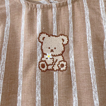 Load image into Gallery viewer, 6198LS-Thin summer bear suspenders one-piece crawling suit