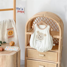 Load image into Gallery viewer, 2402635LS-Summer pure cotton sleeveless bear wrap