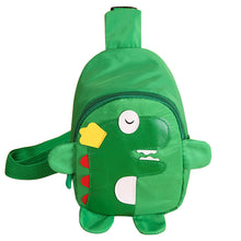 Load image into Gallery viewer, 82601AC- Korean cartoon little dinosaur crossbody canvas bag