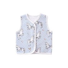 Load image into Gallery viewer, D23313SE-Padded warm baby vest for boys and girls