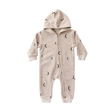 Load image into Gallery viewer, D23314LS-Boys and girls fleece long-sleeved romper