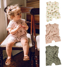 Load image into Gallery viewer, D24330LS-Summer cotton sleeveless vest short climbing