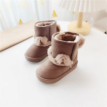 Load image into Gallery viewer, 122702AC-Winter PREEN same style three-dimensional ears children's thick warm snow boots