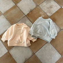 Load image into Gallery viewer, Y8375TG-Baby casual triangle pocket top + big butt pants set