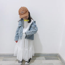 Load image into Gallery viewer, 23167PCW-Autumn and winter Japanese parent-child wear heavy washed denim worn tops and jackets