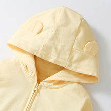 Load image into Gallery viewer, 22087TG-Little maven European and American home hooded sports style pure cotton suit